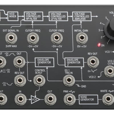 Korg MS-20 Mini Monophonic Analog Synthesizer image 2
