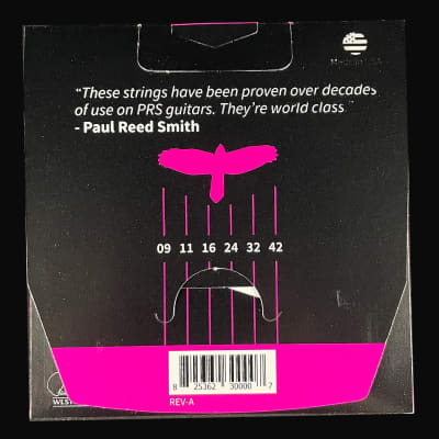 Paul Reed Smith PRS Classic Electric Guitar Strings Super Light .009-.042 3 Pack image 2