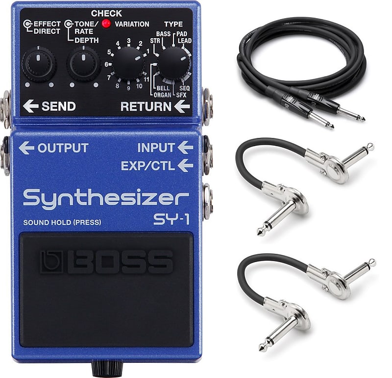 Boss SY-1 Synthesizer | Reverb