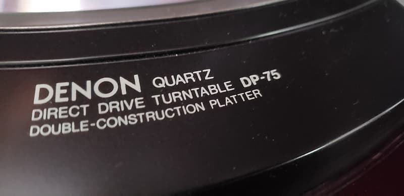 Denon DP-75 1981 Turntable image 1