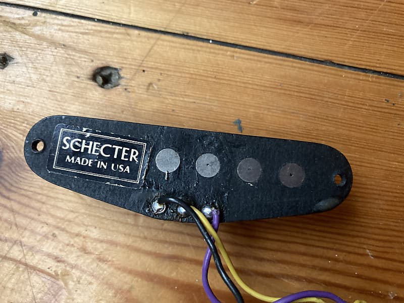 1980s Schecter Van Nuys Era Monstertone F500T Pickup Mott