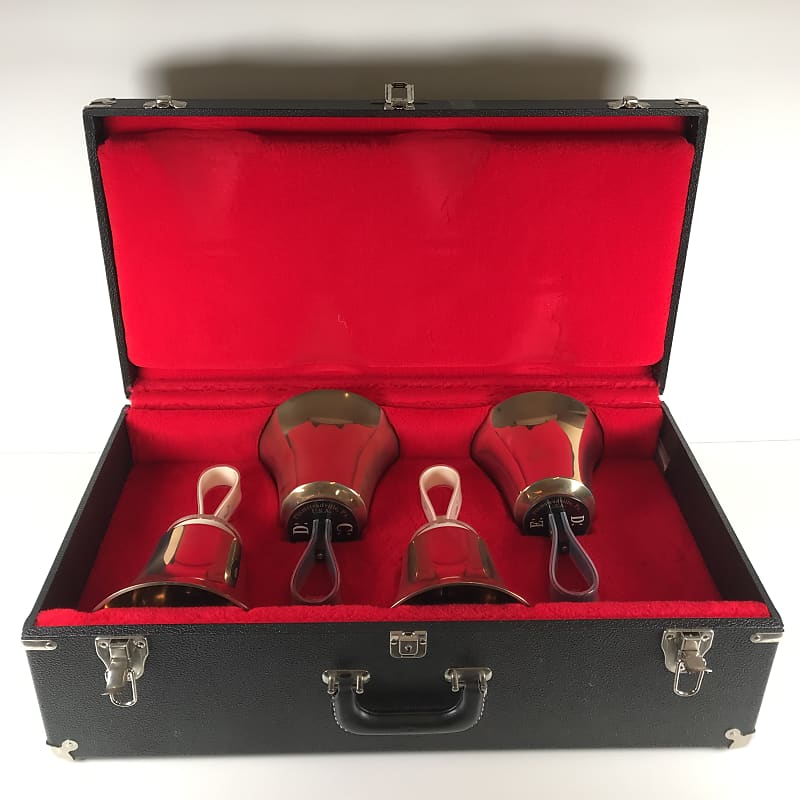 Malmark Handbells C4 C 4 D4 D 4 w Hard Case