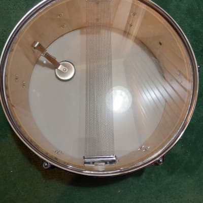 CB Percussion 14x5.5 Wood Snare Drum - Red Wrap image 7