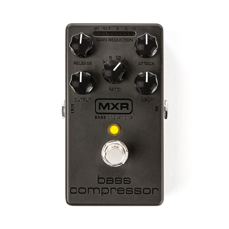 MXR Blackout Series M87 Bass Compressor Effect Pedal | Reverb