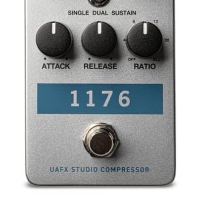 UAFX 1176 スタジオ　コンプレッサー UNIVERSAL AUDIO UAFX 1176 Studio Compressor コンパクト