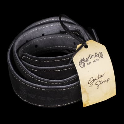 Martin - Black Suede Strap - 18A0016 – Steve's Music Store
