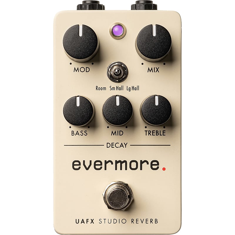 ギター UAFX evermore Universal Audio UAFX Evermore Studio Reverb Guitar Effects