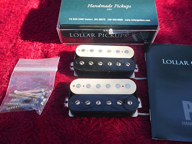 Lollar Imperial Humbucker Set - Reverse Zebra | Reverb Lollar Imperial Humbucker Set - Reverse Zebra | Reverb
