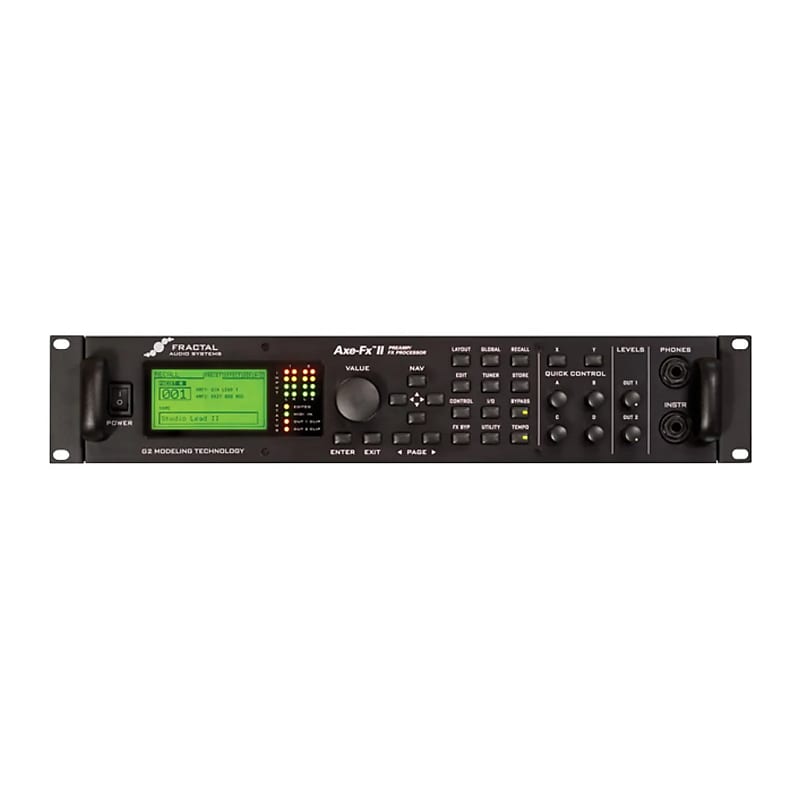 Fractal Audio Axe-FX II Preamp/Effects Processor Fractal Audio Axe-FX II Preamp/Effects Processor