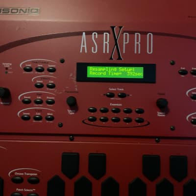 Ensoniq ASR-X Pro Resampling Production Studio 1998 - Red image 4
