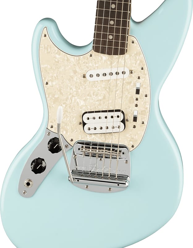 Fender - Kurt Cobain Jag-Stang® -  Left-Handed Electric Guitar - Rosewood Fingerboard - Sonic Blue image 1