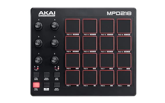 Akai MPD218 Drum Pad Controller image 1