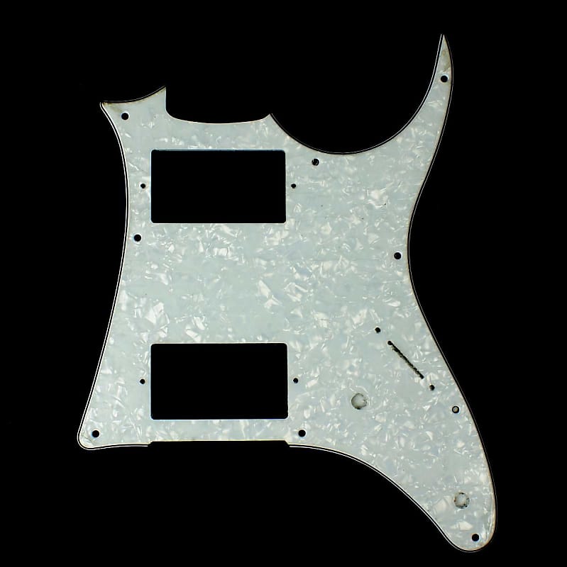 Custom Replacment Guitar Pickguard for Ibanez GRX20Z ,4ply White