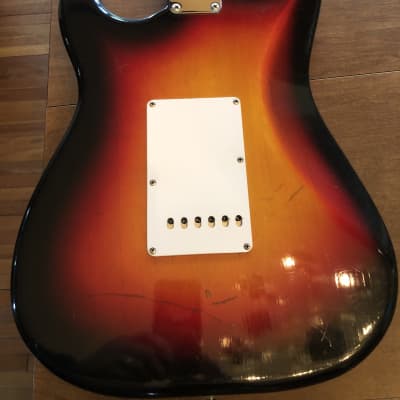 Fender Stratocaster 1962 Slab board - Sunburst image 5