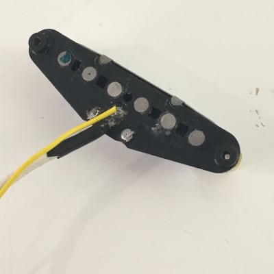 Vintage Genuine Fender Standard Telecaster Neck Pickup Natural Relic 1990s Chrome Cover image 4