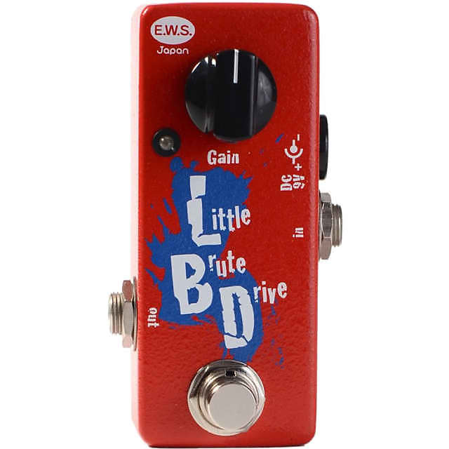 E.W.S. Japan Little Brute Drive Overdrive OD Distortion Guitar Pedal image 1