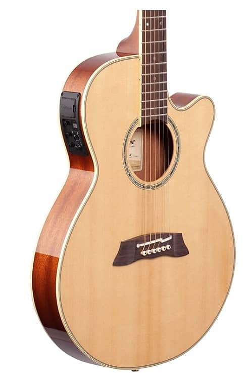 Takamine TSP138C Thinline Acoustic-Electric Guitar (with Gig Bag)