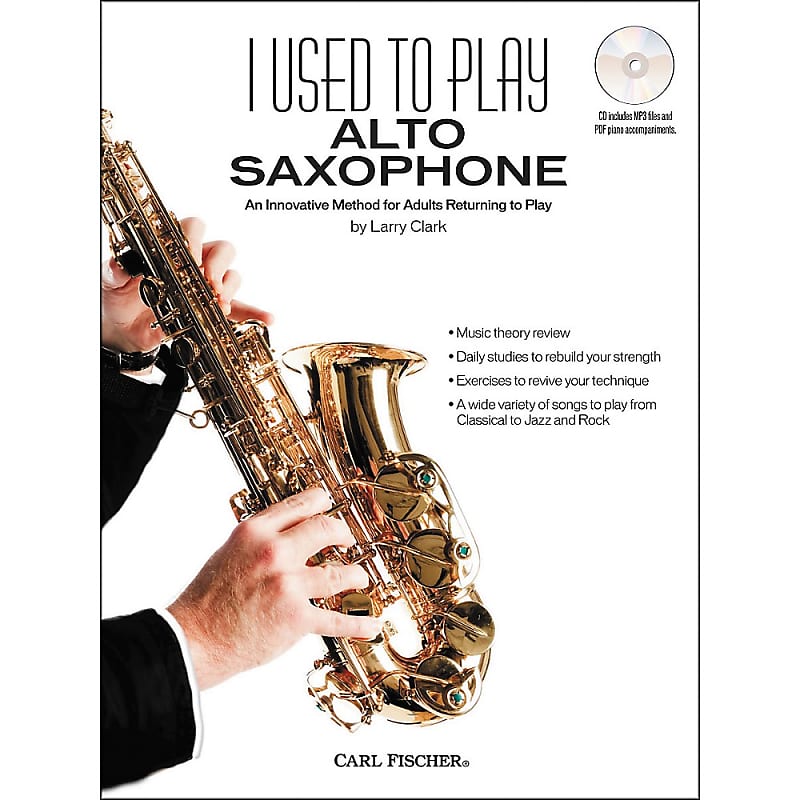 Carl Fischer I Used to Play Alto Sax Book/CD | Reverb