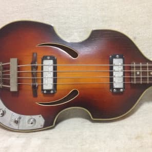 Klira 356 Twen Star Violin Bass 1960's Tobacco Burst image 1
