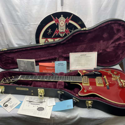 Gretsch G6131T-62VS Vintage Select '62 Jet Guitar with Bigsby + COA & Case 2019 - Vintage Firebird Red image 1