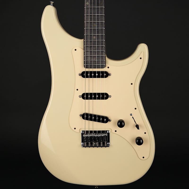Vigier Expert Retro '54 in Retro White with Velour Noir Stained Maple Neck with Case #180321 image 1
