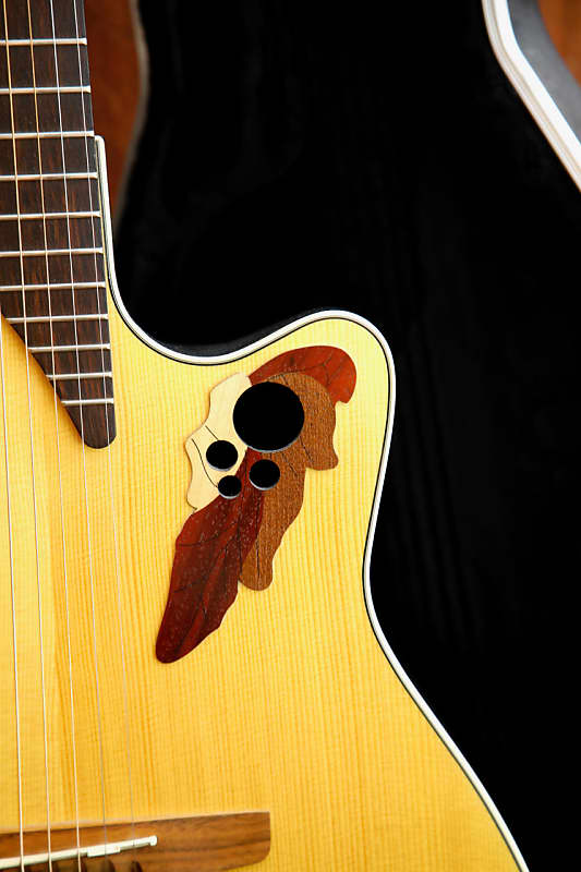 Ovation 6778 LX Elite Natural Acoustic-Electric Guitar Made