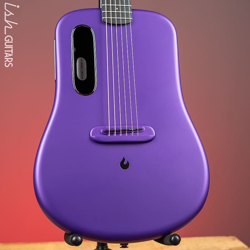 Lava Music LAVA ME 4 Carbon 36" Smart Acoustic-Electric Guitar Purple (w/ Airflow Bag) image 1