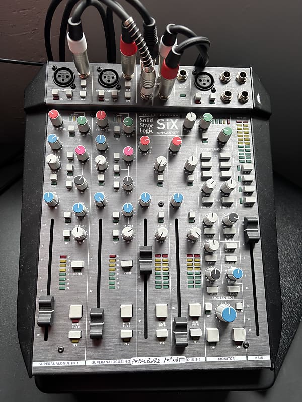 Solid State Logic SiX 4-Channel Analog Mixer 2019 - Present - Black image 1