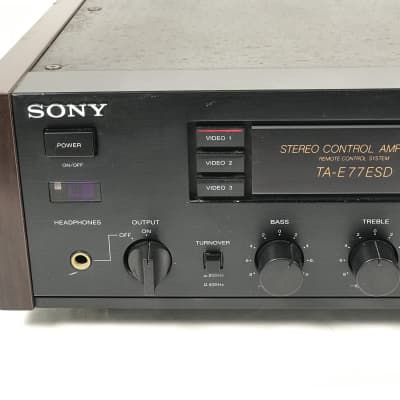 Sony TA-E77 ESD High-End Preamp Pre Amplifier image 2
