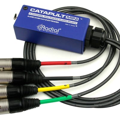 Radial Engineering Catapult Mini TX | 4-Channel Cat 5 Audio Snake image 6