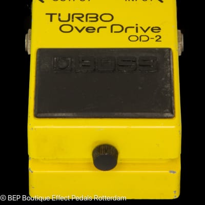 Boss OD-2 Turbo Overdrive 1989 s/n BA63348 as used by The Edge of