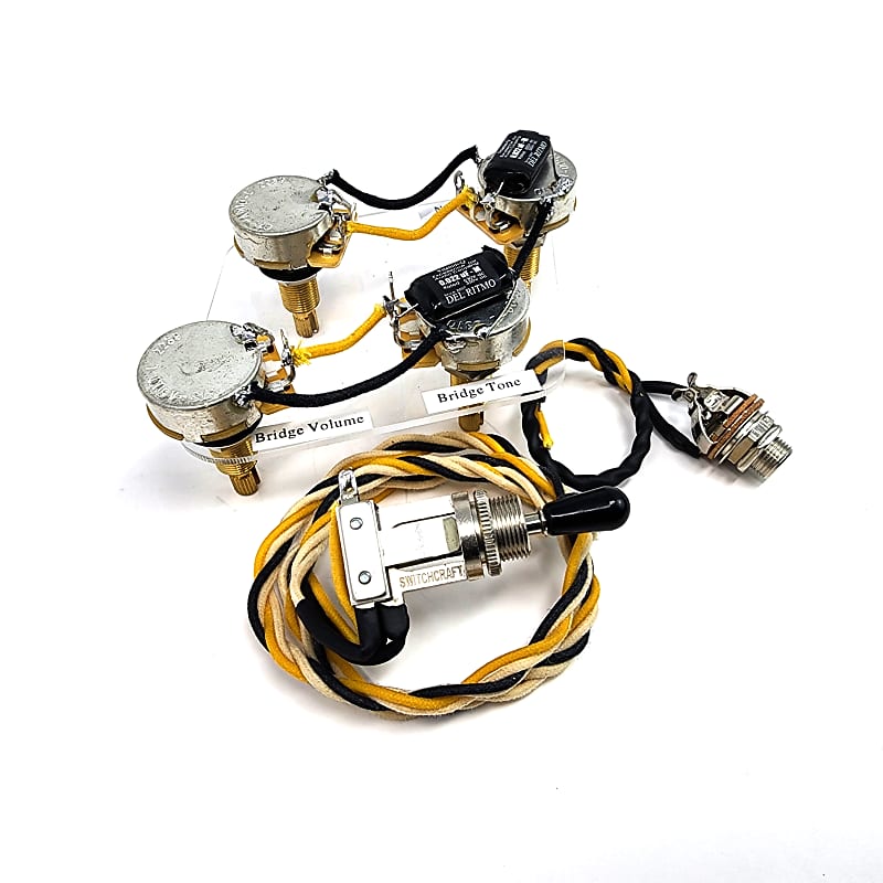 Gibson Les Paul Wiring Harness 50's Wiring Custom Reverb Deutschland