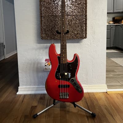 Fender Road Worn 60s Jazz Bass - Sunburst w/ Hard Case | Reverb Fender Road Worn 60s Jazz Bass - Sunburst w/ Hard Case | Reverb