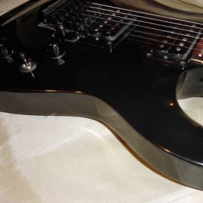 ESP LTD MH-50 FR -Guitars4cancer- Black, Floyd Rose, Abalone
