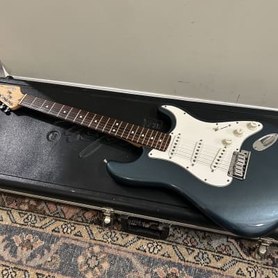 Vintage Fender Stratocaster Standard  1988  Gun Metal Blue image 1