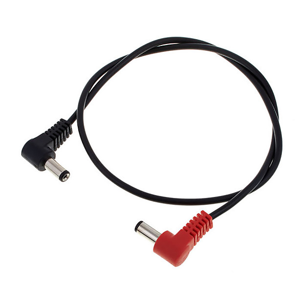 Voodoo Lab PPL6-R 2.1mm to 2.5mm Reverse Polarity Right-Angled Power Cable - 18" image 1