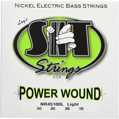 S.I.T. Strings Power Wound Nickel Bass Light 45-100 NR45100L image 2
