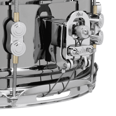PDP Concept Series Metal Snare 6.5x13 Black Nickel Over Steel w/Chrome Hardware image 2