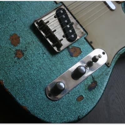 MAYBACH "Custom Shop by Nick Page,Teleman Mermaid Turquoise Sparkle“ 3 of 4 pieces made image 5