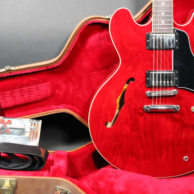 2021 Gibson ES-335 Dot - Sixties Cherry with OHSC image 2