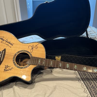 autographed Lynyrd Skynyrd guitar image 2