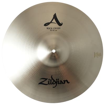 Zildjian 18" A Series Rock Crash Drumset Cymbal with High Pitch & Bright Sound A0252 image 2