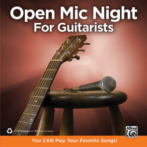 Alfred 00-37455 The Complete Idiot's Guide To Open Mic Night - For Guitarists