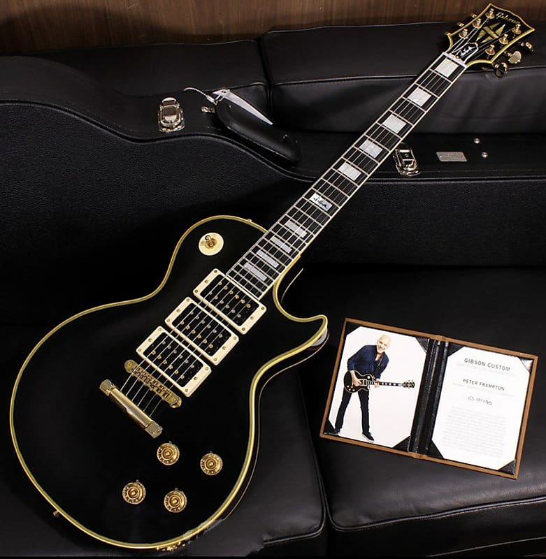Gibson  Custom Shop Peter Frampton Signature VOS ebony image 1