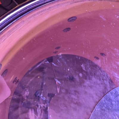 The Romantics, Jimmy Marinos' Custom Pink 1981 Ludwig Drum Set. Authenticated! image 15