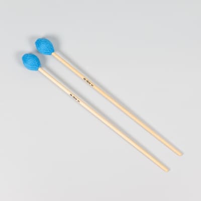 Vic Firth M1 American Custom Series Keyboard Mallets, Soft / Teal Synthetic Yarn image 1