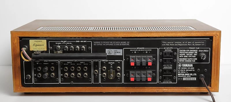 Yamaha CR-600 Natural Sound Stereo Receiver image 2
