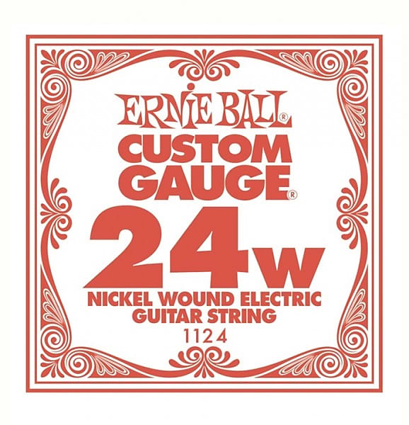 ERNIE BALL 1124 CUSTOM GAUGE (24w) Reverb