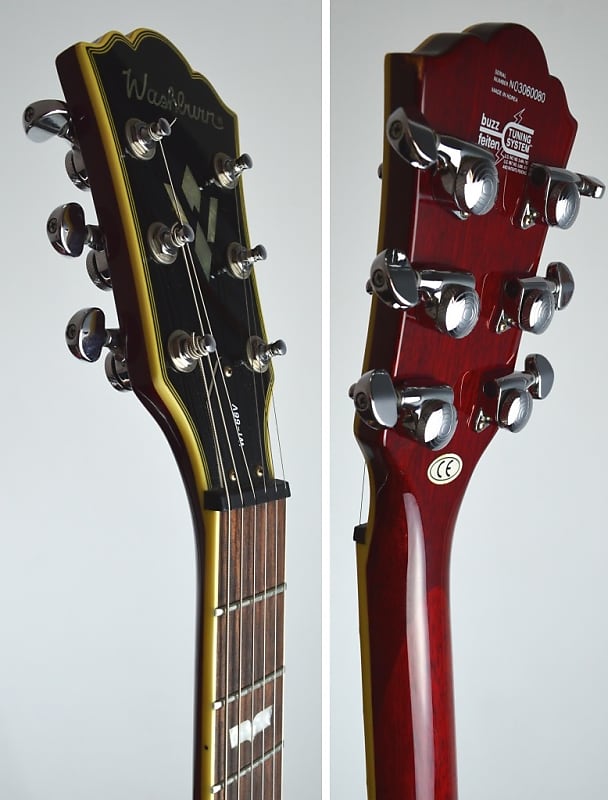 【レア】Washburn WI-66V コイルタップ　Grover　セットネック レア】Washburn WI-66V コイルタップ Grover セットネック