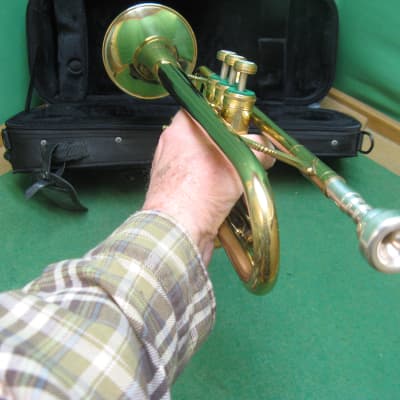 Huttl Line 800 Trumpet - Excellent & Refurbished - Protec | Reverb